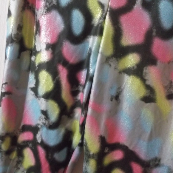 Weissman Graffiti Art Dance Pants Leggings M Adult - Picture 2 of 4